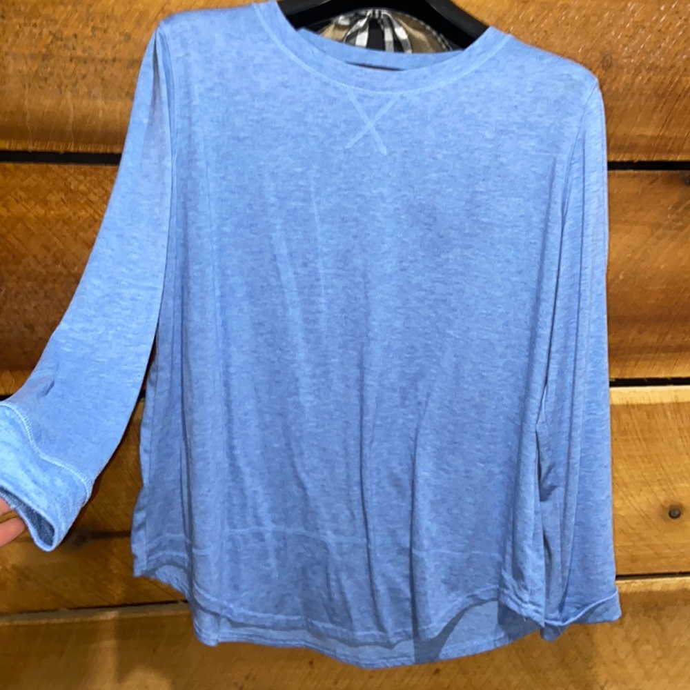 Long sleeve Blue shirt